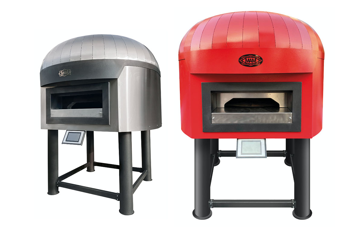 MAM 490 ELETTRICO: il primo forno rotante elettrico con resistenza a  margherita