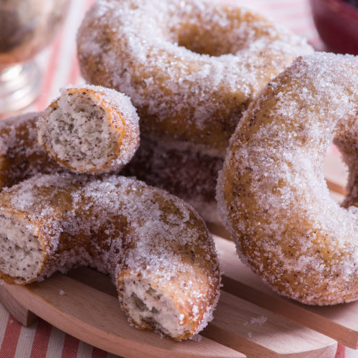 Ciambella con farina di semi di papavero e lievitino