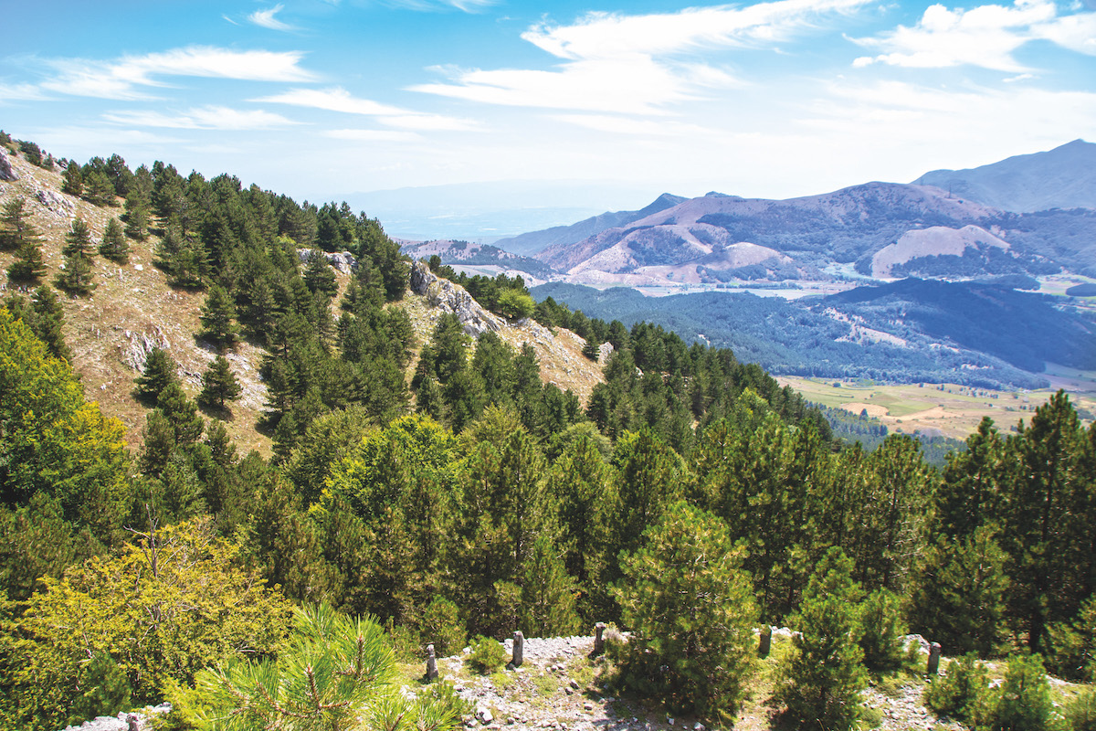 Paesaggio Basilicata Calabria Pollino