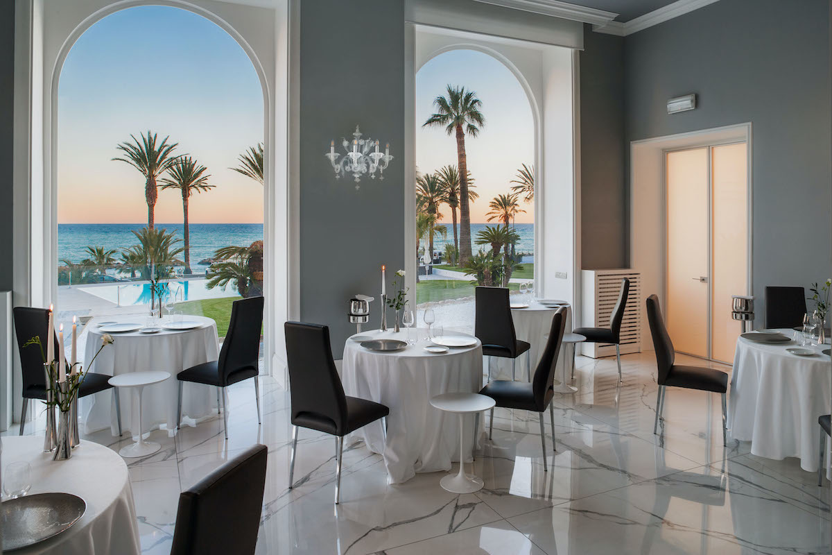 Sala ristorante Horus Sanremo