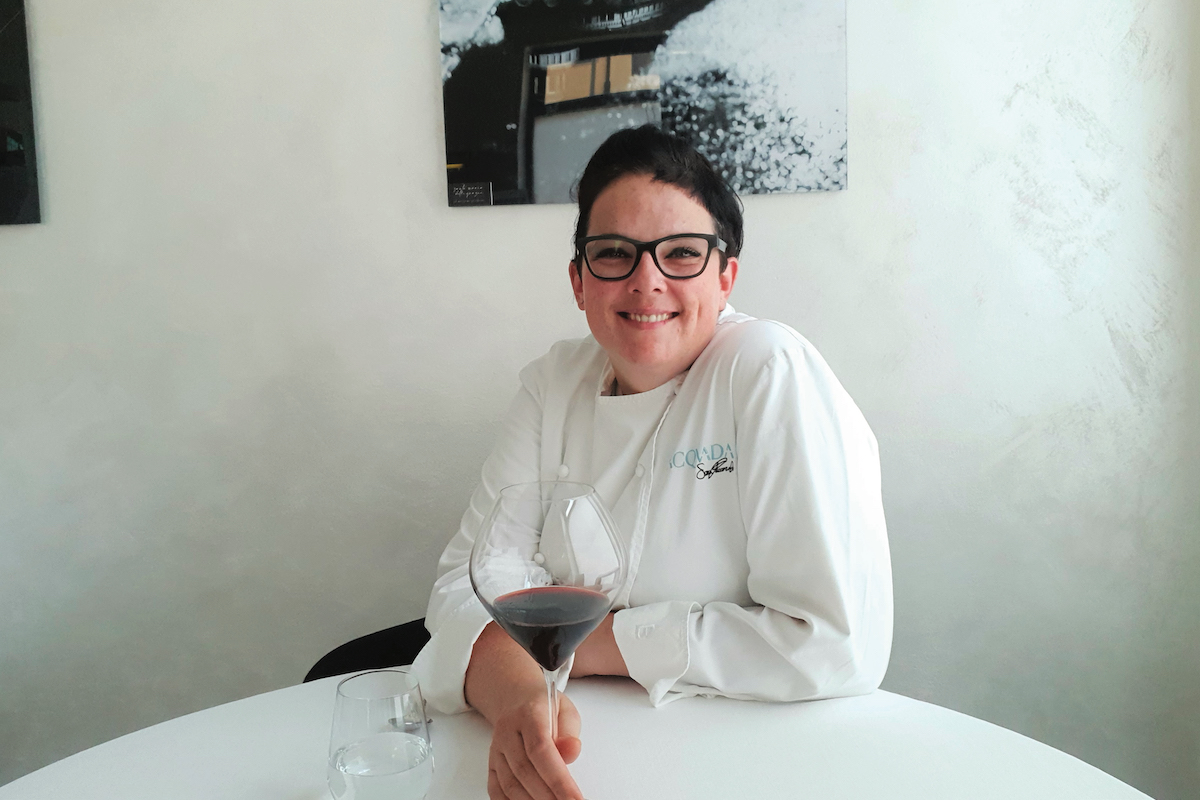 Acquada - chef Sara Preceruti nel suo ristorante