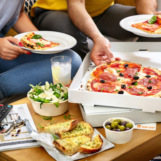 Just Eat pizza EURO 2020