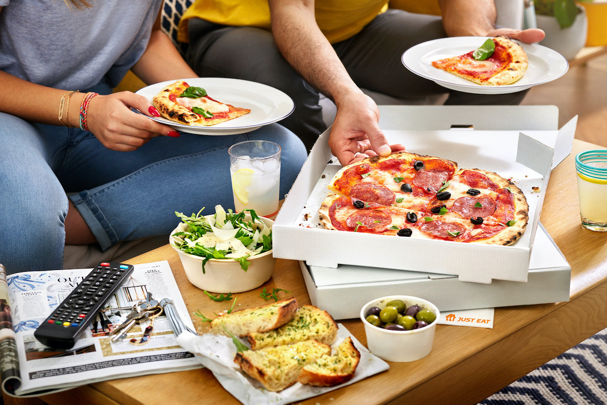 Just Eat pizza EURO 2020 europei di calcio