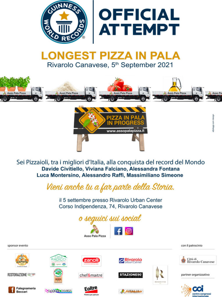 asso pala pizza Guinness world record