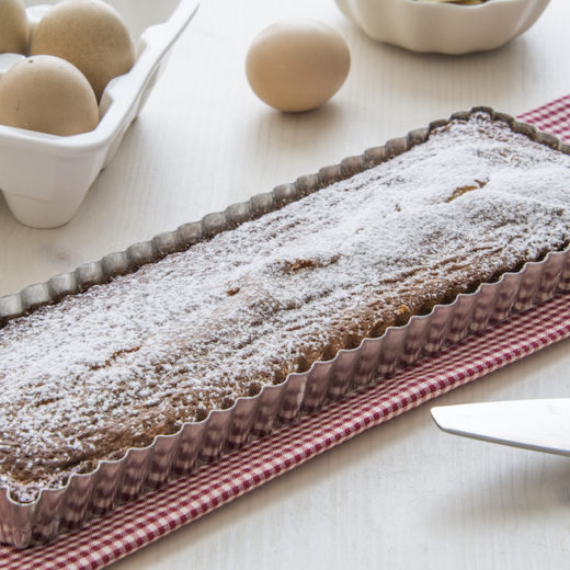 Torta al cioccolato bianco