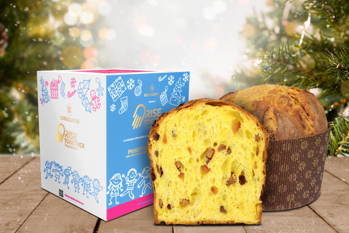 Roberto Rinaldini panettone rise together