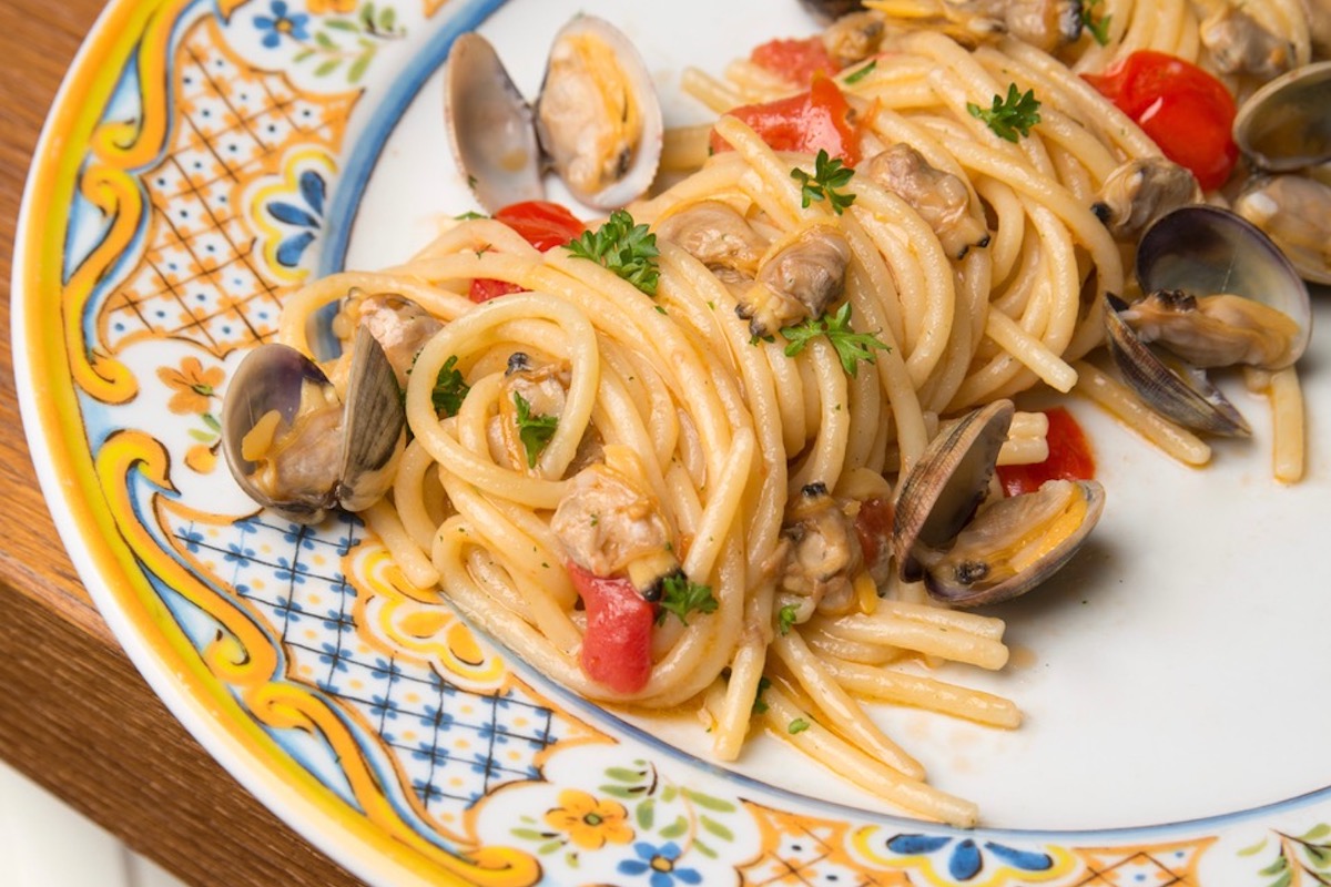 Gli spaghetti alle vongole dello Chef Antonio Sorrentino Ristorazione