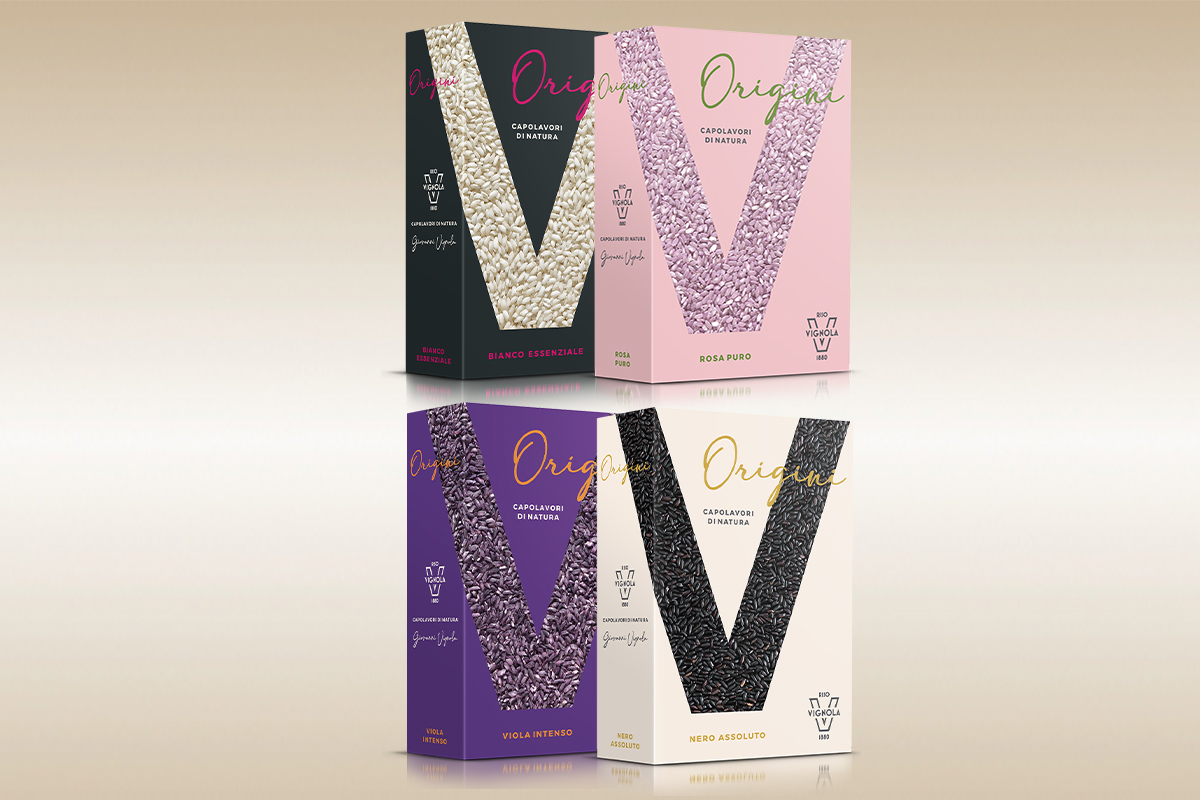 Touchpoint Packaging Touchpoint Awards Identity 2023 per il packaging della linea Origini