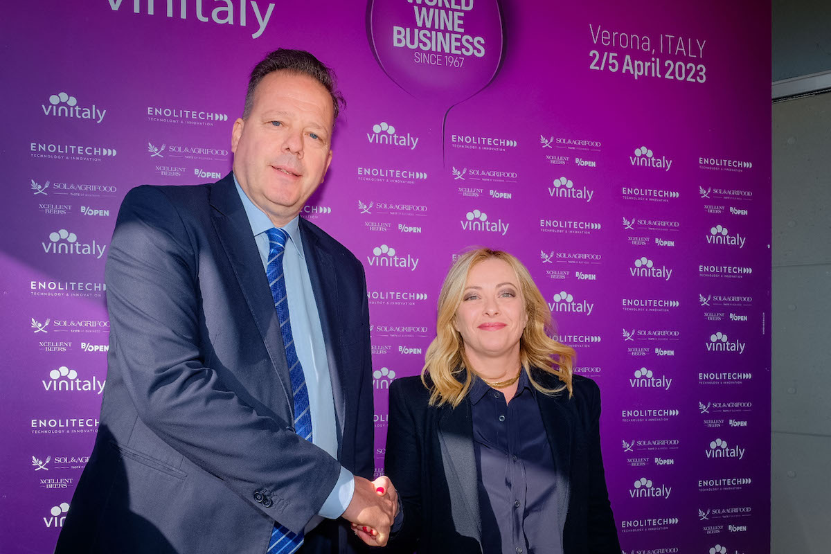 Giorgia Meloni Vinitaly2023