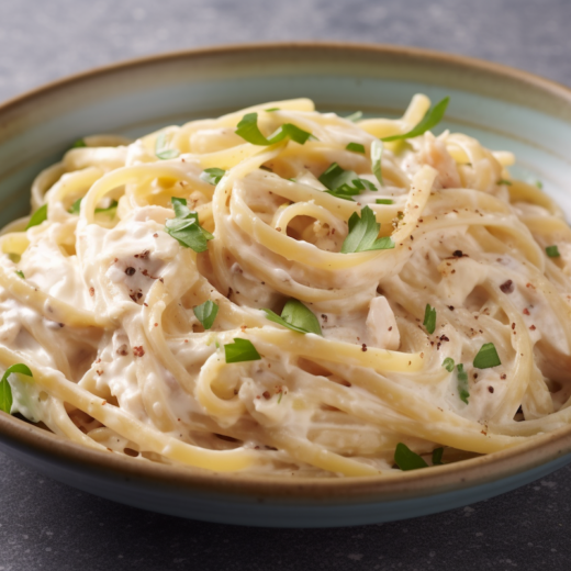 Linguine crema di Formaggio e Tonno FRESCO