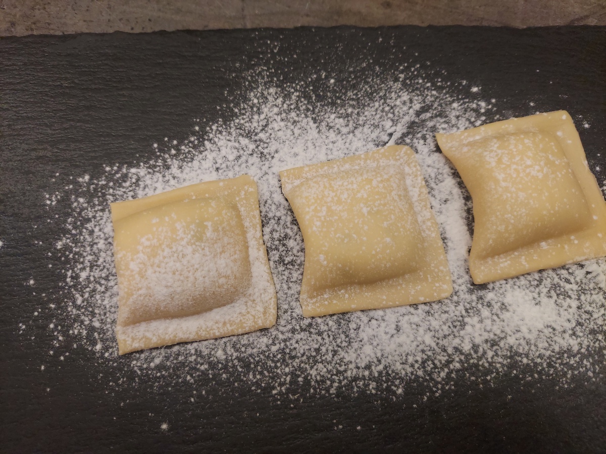 raviolo di ricotta