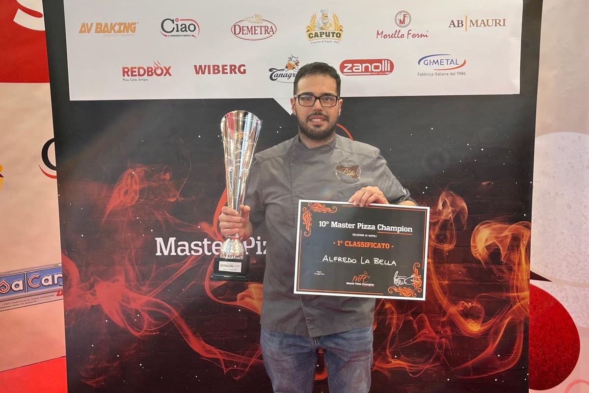 Alfredo La Bella Tuttopizza 2025 Master Pizza Champion vincitore