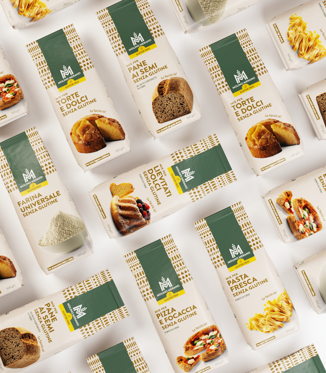 Farine gamma gluten free Molino Merano