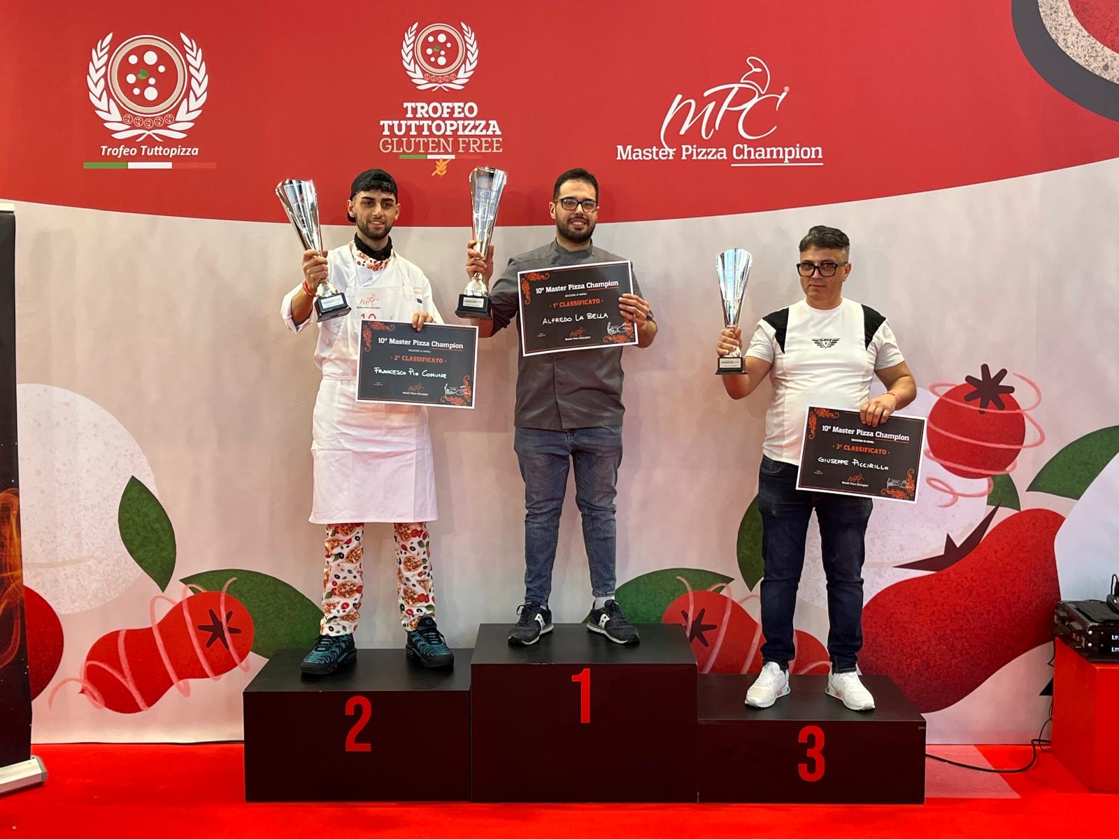 Podio Master Pizza Champion Napoli 2025