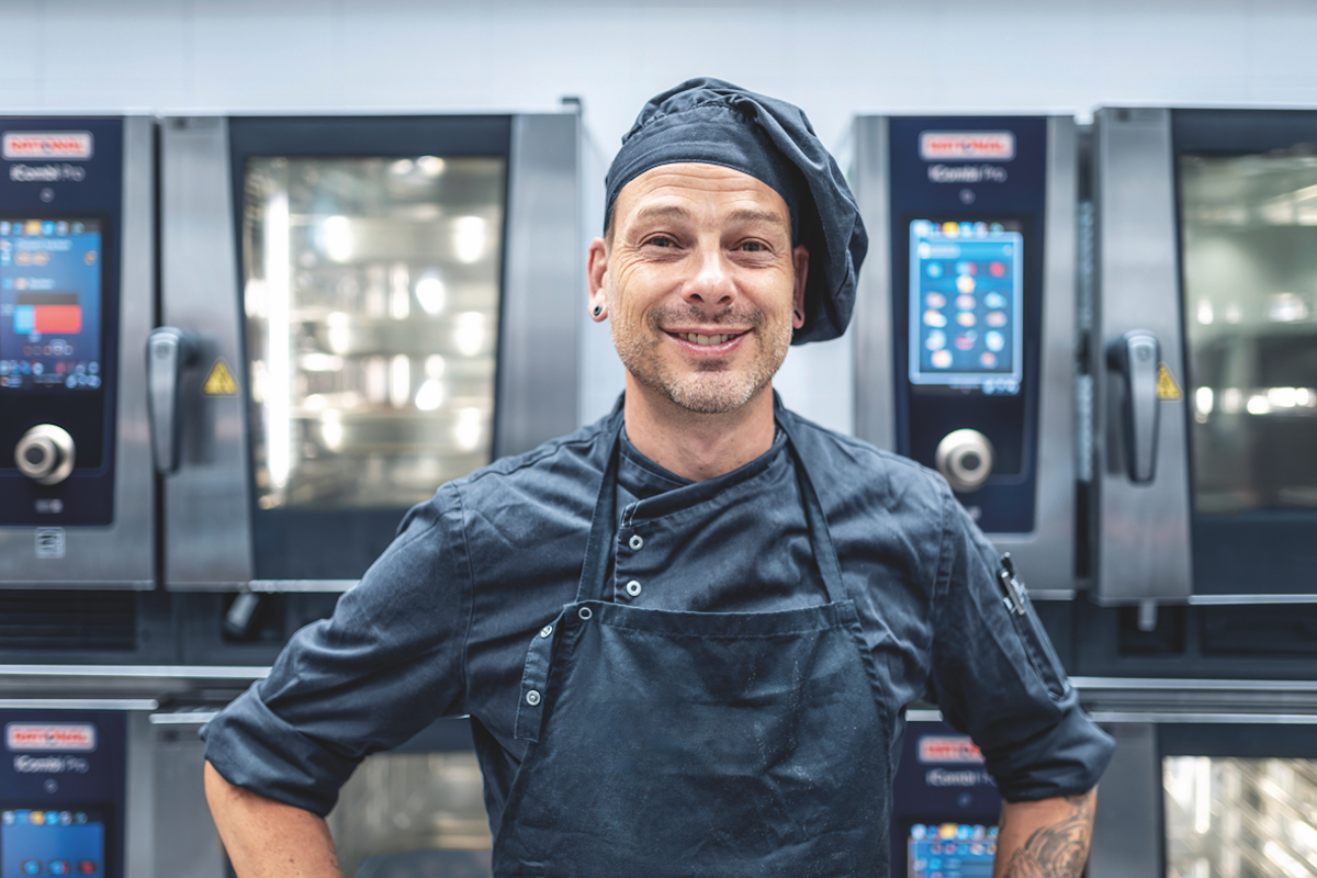 cucina professionale basse emissioni
