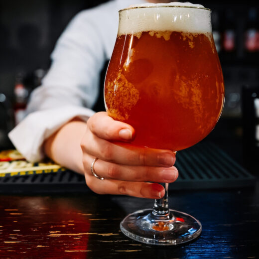 schiuma spillatura birra