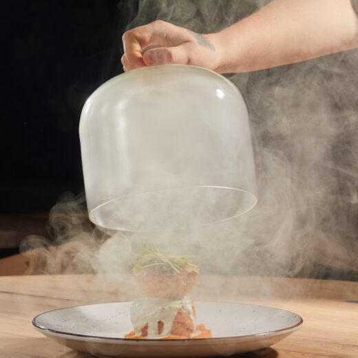 affumicatura a cloche