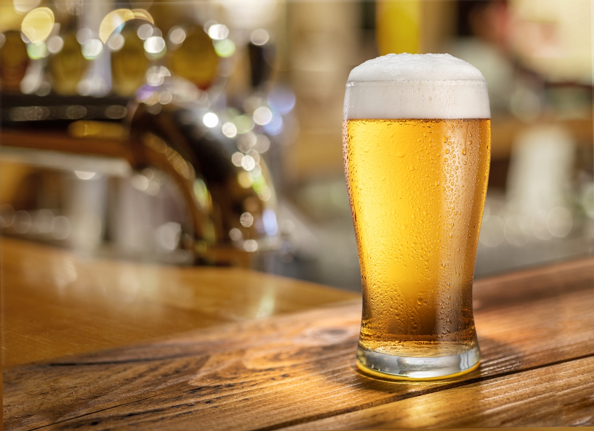 Bicchiere birra largo