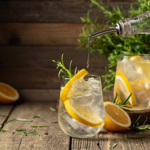 Cocktail gin tonic