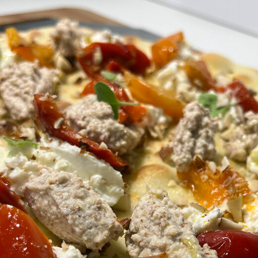 particolare pizza senza glutine