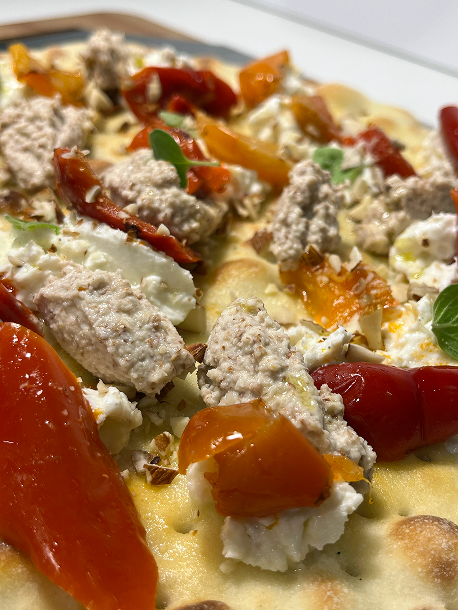 particolare pizza senza glutine