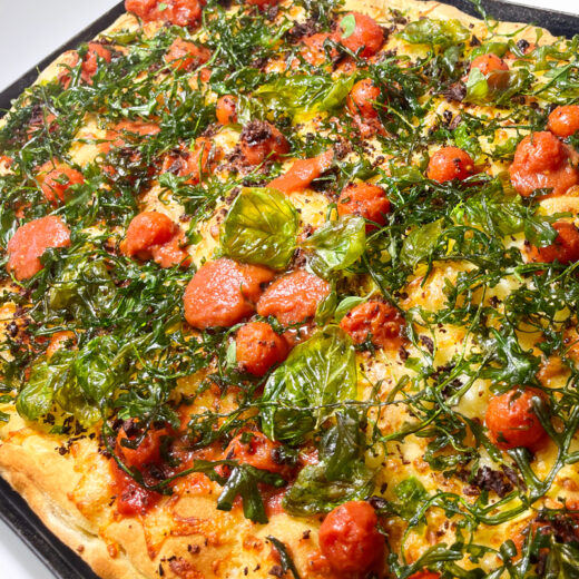 Pizza in teglia Covino per Cirio