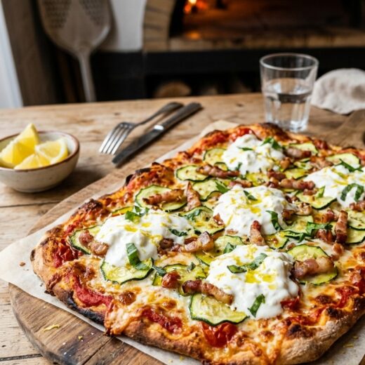 Pizza romana primavera