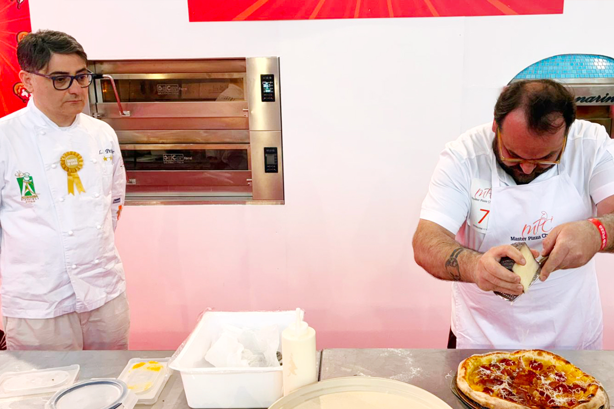 Fabio Tove preparazione pizza
