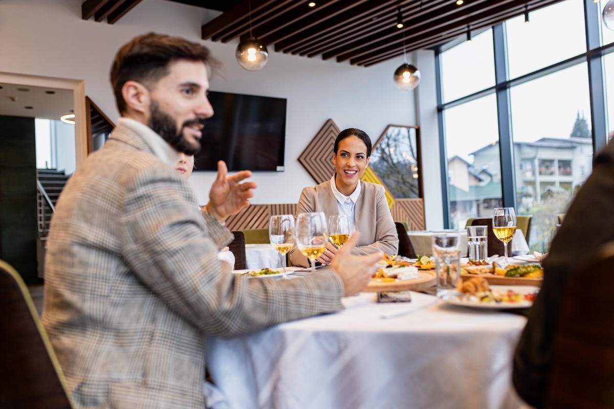 business lunch