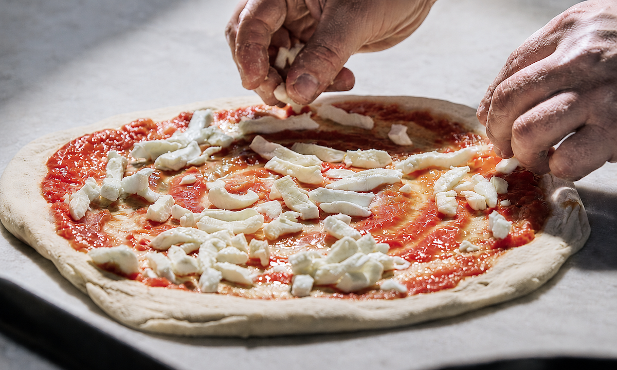 taglio Napoli Caseificio Tonon pizza napoletana