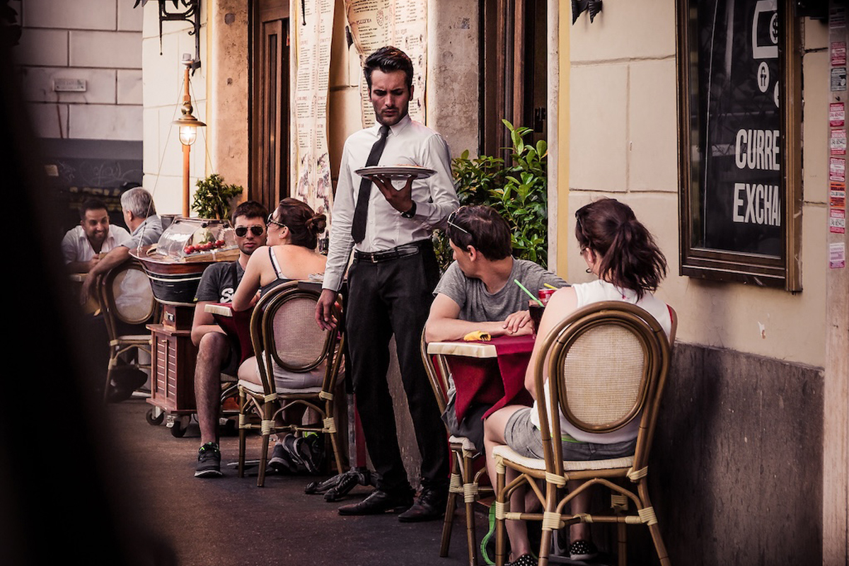 servizio esterno ristorante