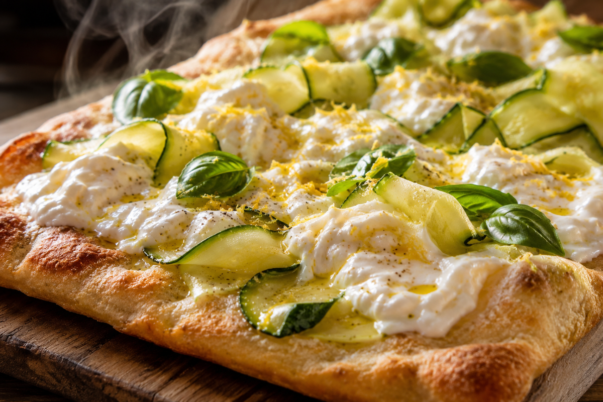 pizza zucchine