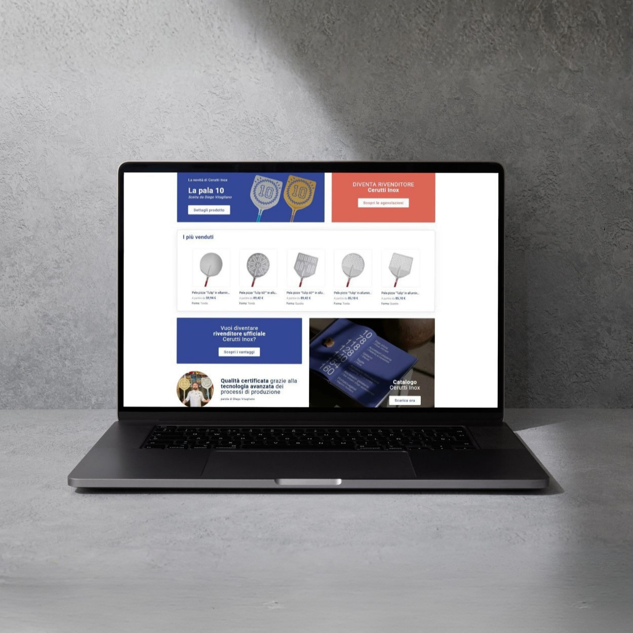 ecommerce Cerutti inox
