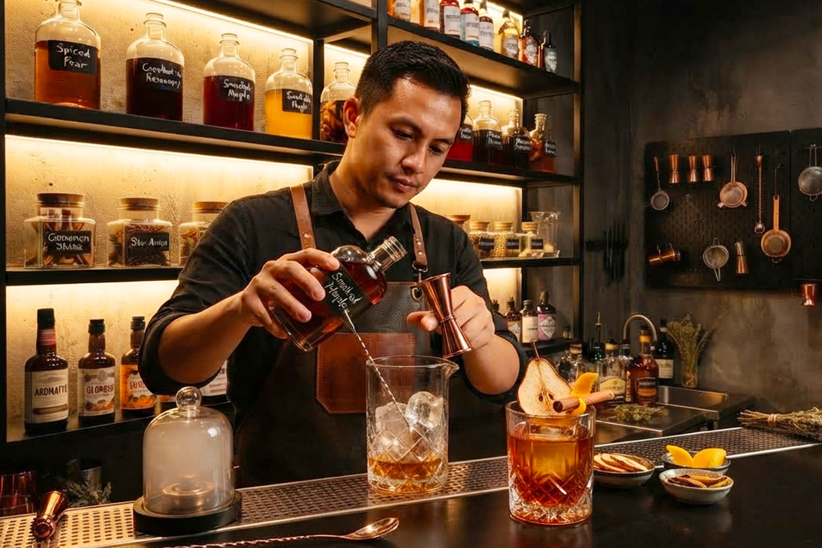 dispensa professionale bartender autunno
