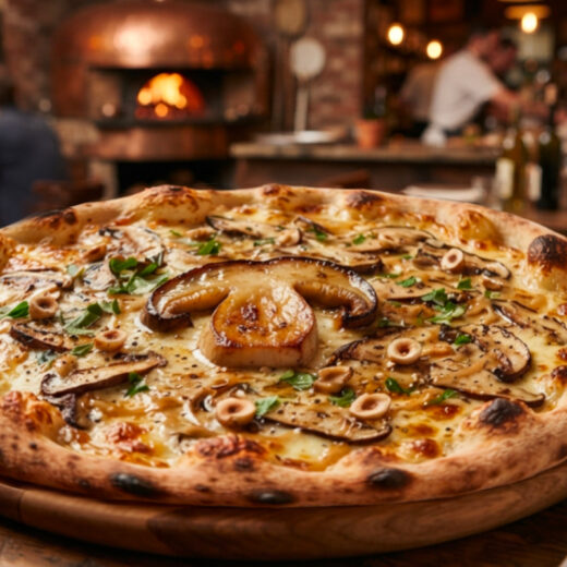 pizza porcino