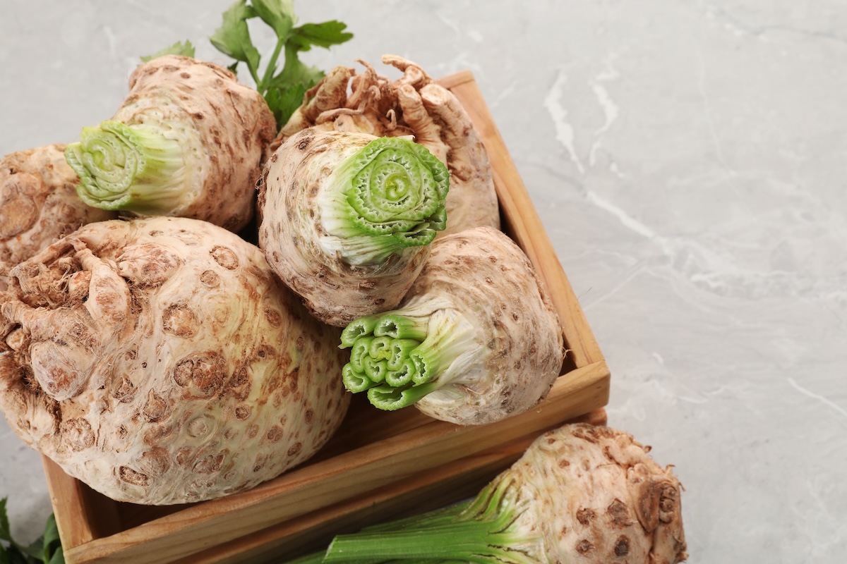 radici sedano rapa