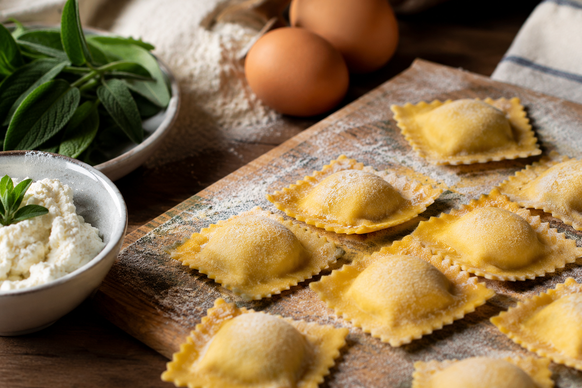 ravioli freschi World Pasta Day