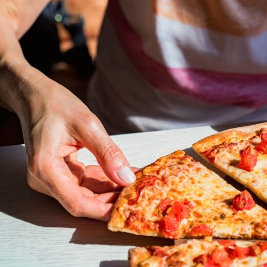 pizza in pizzeria ristorante