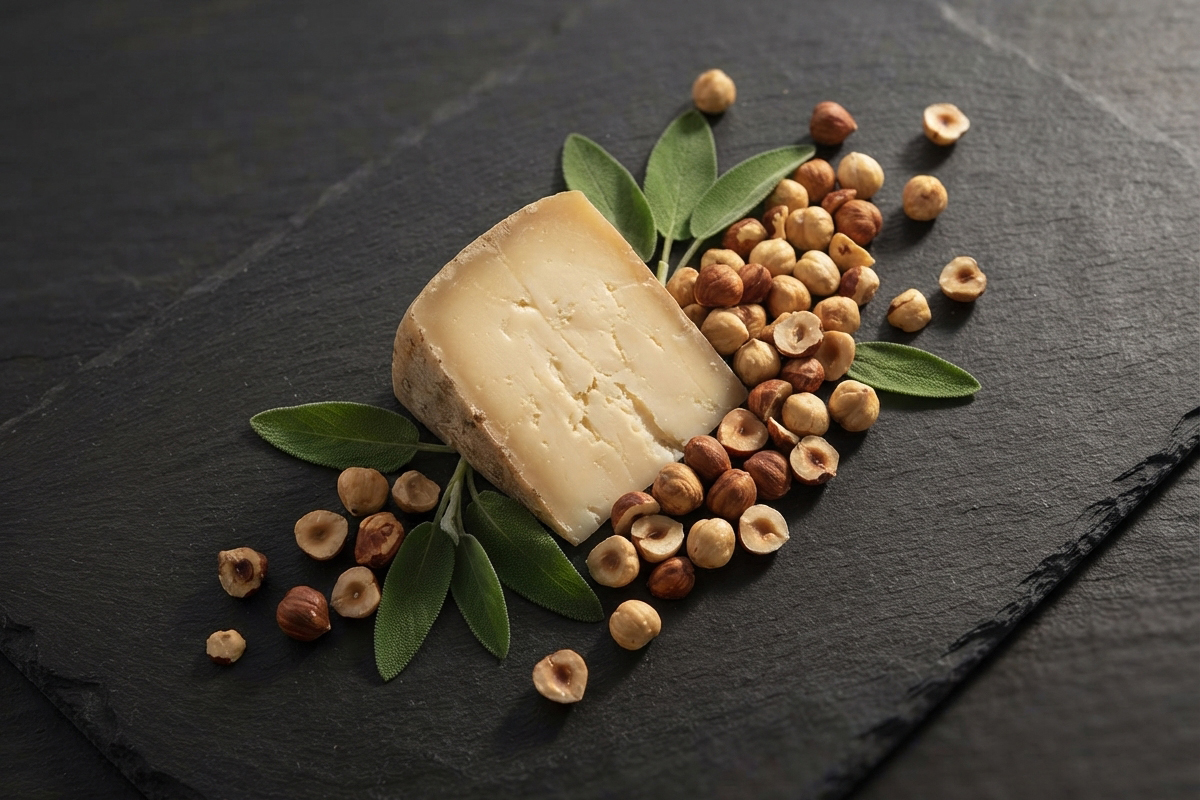 cipolla con noci e toma