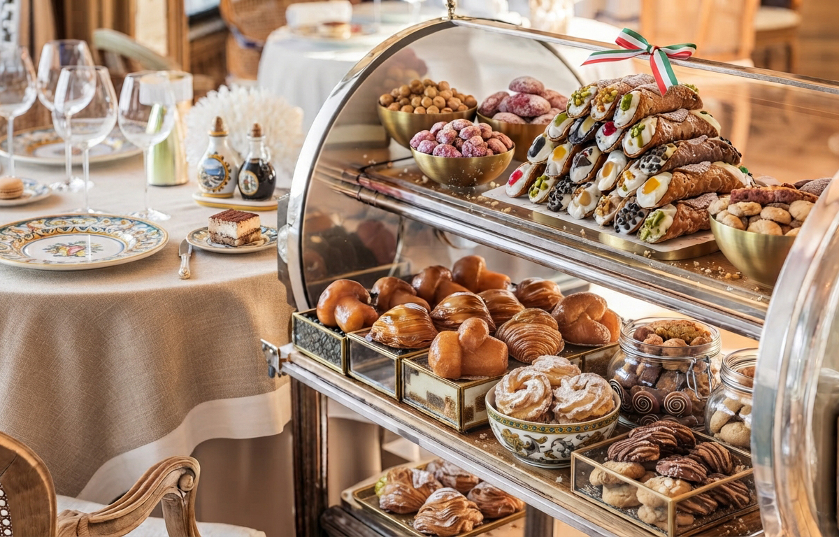 carrello dei dolci ristorazione professionale